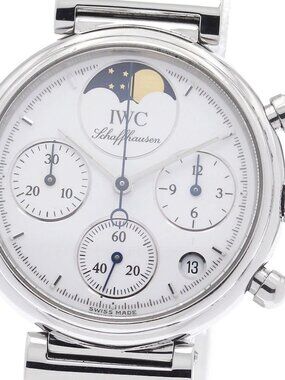 IWC SCHAFFHAUSEN Da Vinci IW373606 Chronograph Date Quartz Ladies Watch